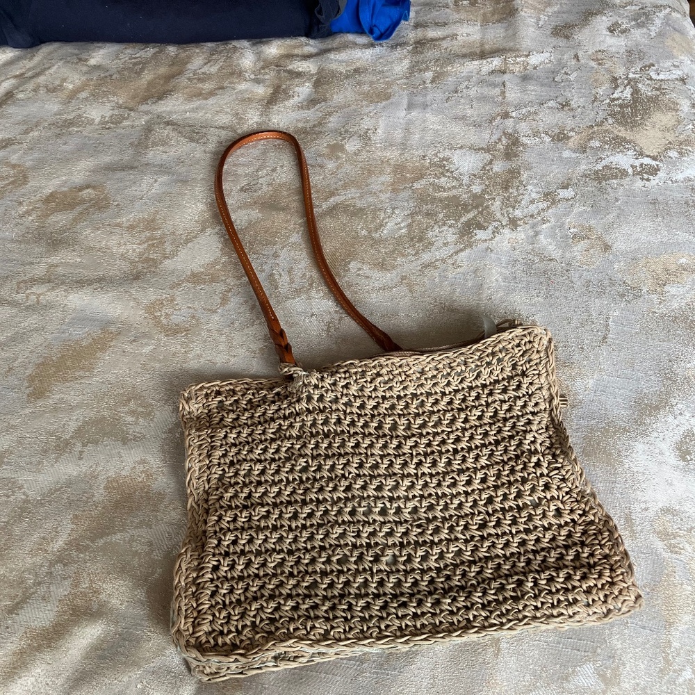Susan  Riedweg Large  Woven Bag